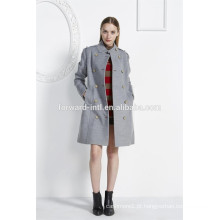 2015 novo design senhoras 100% casaco de caxemira para o inverno
